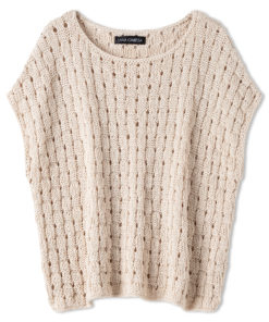 Strickset Shirt Mit Flechtmuster Aus Landlust Baumwolle Von Lana Grossa 4 Fs2025 Journal 69 Lana Grossa 9230069 M52 Mf2