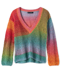Strickset Pullover Mit Langen Ärmeln Aus Cotonella Von Lana Grossa 4 Fs2025 Journal 69 Lana Grossa 9230069 M55 Mf2