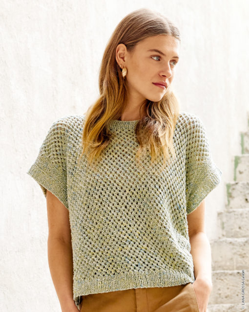 Strickset Shirt Im Dezenten Lochmuster Aus Maglia Von Lana Grossa