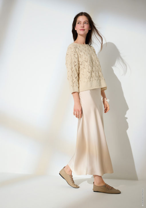 Strickset Pullover Aus Cotton Wool Von Lana Grossa