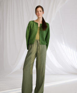 Strickset Jacke Mit Fallmaschenmuster aus Linarte von Lana Grossa