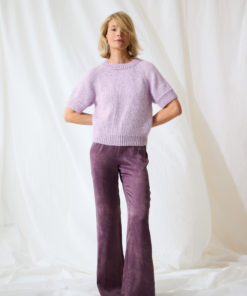 Strickset Kurzarm-pullover aus Elastico und Silkhair von Lana Grossa