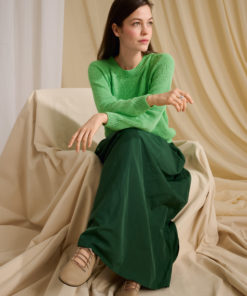 Strickset Pullover Mit Sattelschultern aus Elastico von Lana Grossa