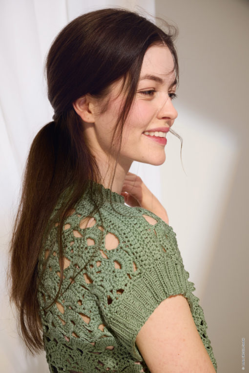 Strickset Ärmelloser Top Aus Cotton Silk Von Lana Grossa