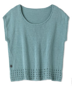 Strickset Top Mit Geflochtener Blende Aus Setapura Von Lana Grossa 4 Fs2025 Classici 28 Lana Grossa 9230228 M42 Mf2