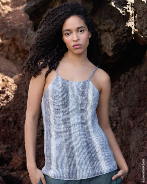 Strickset Top Mit Trägern Aus Gomitolo Mambo Von Lana Grossa