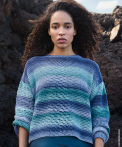 Strickset Häkel-pullover aus Gomitolo Tono von Lana Grossa