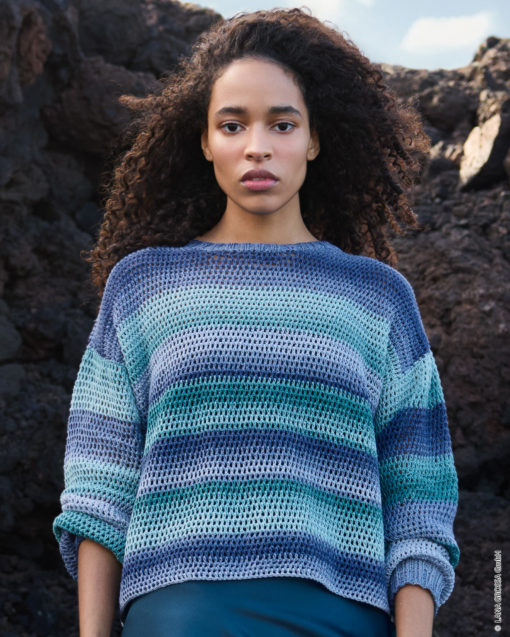 Strickset Häkel-Pullover Aus Gomitolo Tono Von Lana Grossa