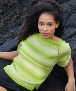 Strickset Top Down Shirt aus Gomitolo Tono von Lana Grossa