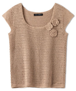 Strickset Top In Versetzten Stäbchen Aus Alta Moda Cotolana Von Lana Grossa 3 Fs2025 Haekeln 08 Lana Grossa 9231319 M16 Mf2