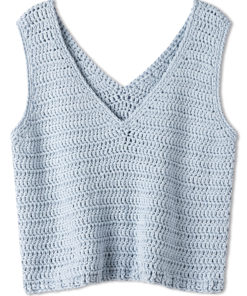 Strickset Top In Stäbchen Aus Natural Cotton Gots Von Lana Grossa 4 Fs2025 Haekeln 08 Lana Grossa 9231319 M18 Mf2