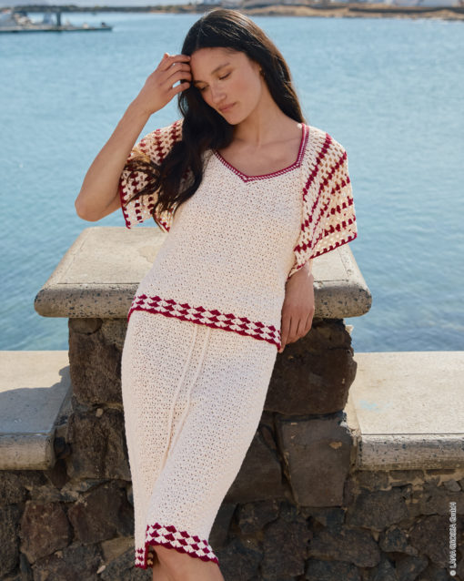 Strickset Rock Im Muschelmuster Aus Campo Von Lana Grossa