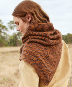 Strickset Dreieckstuch aus Cashmere 16 Fine, Silkhair und Cool Wool Lace von Lana Grossa