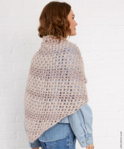 Strickset Häkeltuch Mit Noppen Aus Ecopuno, Silkhair Und Brillino Von Lana Grossa 4 Hw2025 Tuecher 09 Lana Grossa 9230867 M29 Mf2