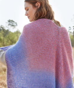 Strickset Ponchotuch Aus Merino Lace Aquarell, Silkhair Und Cool Wool Lace Von Lana Grossa 4 Hw2025 Tuecher 09 Lana Grossa 9230867 M8 Mf2