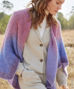 Strickset Ponchotuch Aus Merino Lace Aquarell, Silkhair Und Cool Wool Lace Von Lana Grossa 5 Hw2025 Tuecher 09 Lana Grossa 9230867 M8 Mf3