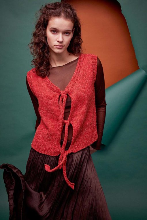 Strickset Weste Aus Venus Von Lang Yarns
