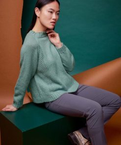 Strickset Raglanpullover aus Regina von Lang Yarns