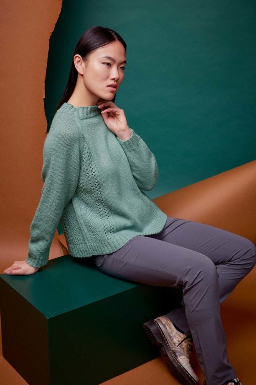 Strickset Raglanpullover Aus Regina Von Lang Yarns