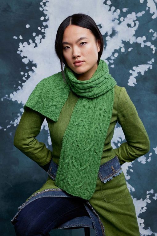 Strickset Schal Aus Cashmere+ Von Lang Yarns