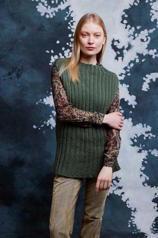 Strickset Pullunder Topdown Aus Venus Von Lang Yarns