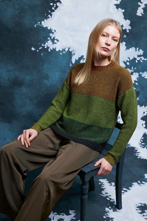 Strickset Pullover Aus Nomad Von Lang Yarns