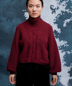 Strickset Pullover Topdown aus Lambswool von Lang Yarns