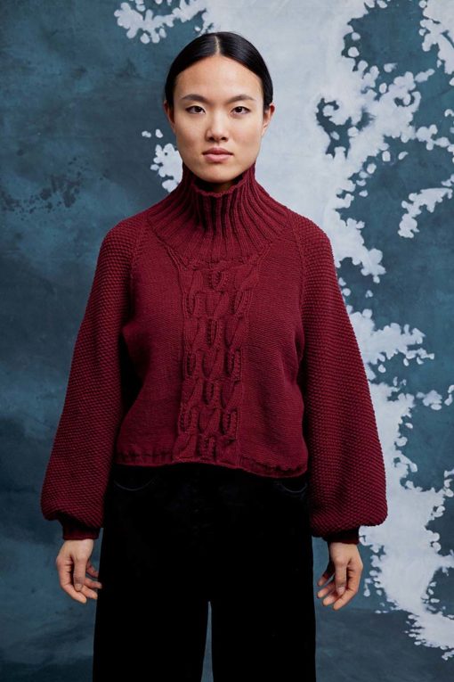 Strickset Pullover Topdown Aus Lambswool Von Lang Yarns