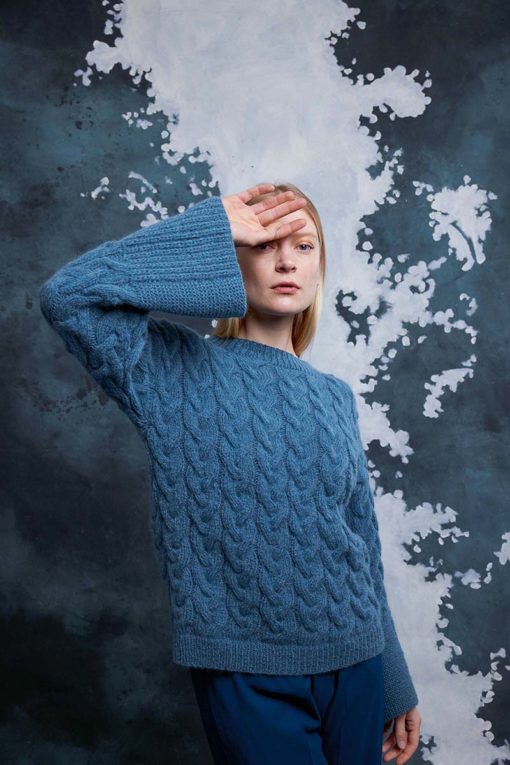 Strickset Pullover Aus Malou Light Von Lang Yarns