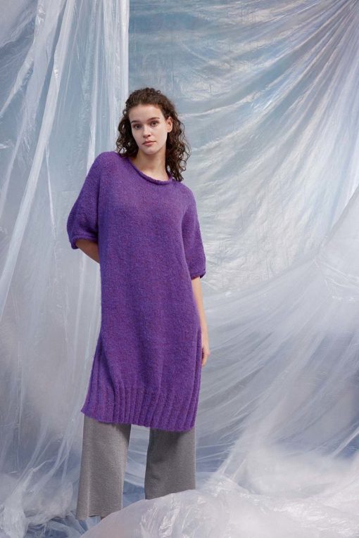 Strickset Tunika Aus Suri Alpaca Und Alpaca Soxx 4-Fach Von Lang Yarns