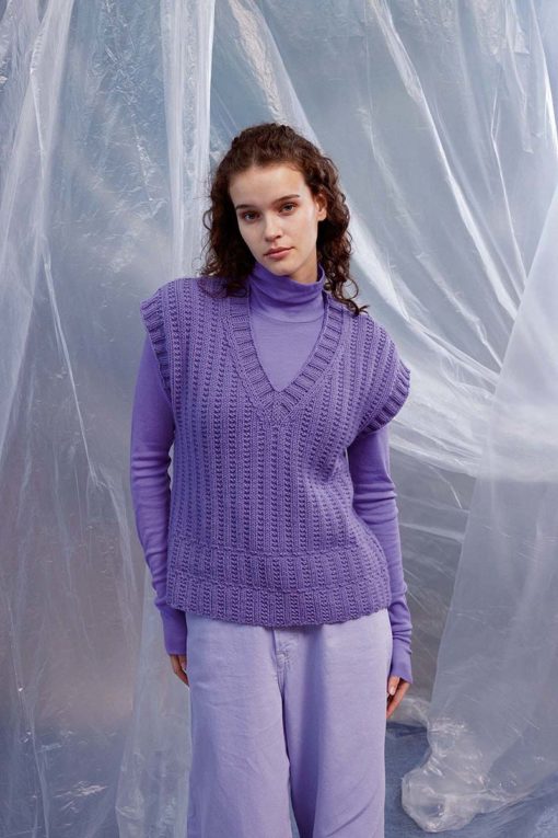 Strickset Pullunder Aus Cashmere+ Von Lang Yarns