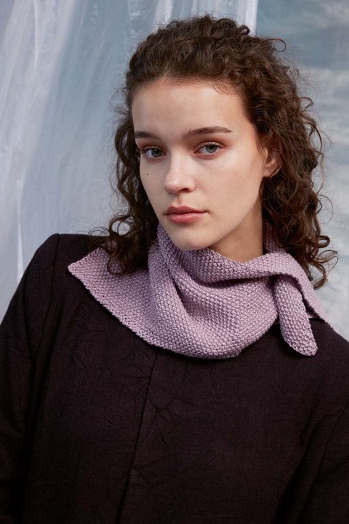 Strickset Kleines Halstuch Aus Classic Silk Von Lang Yarns