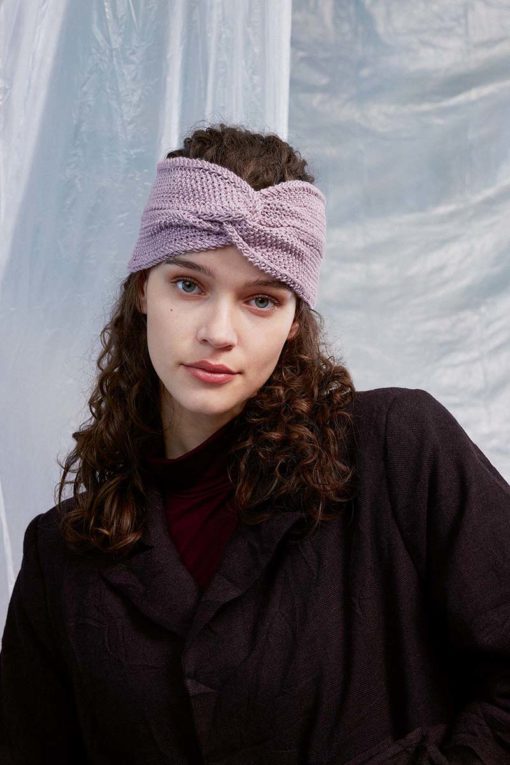 Strickset Stirnband Aus Classic Silk Von Lang Yarns