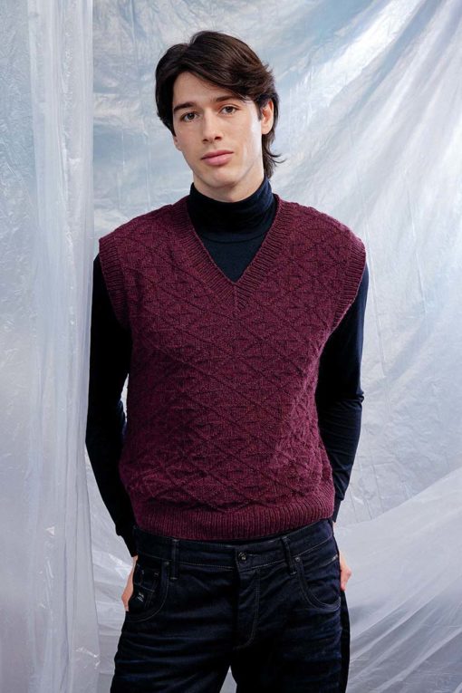 Strickset Herrenpullunder Aus Cashmere Premium Von Lang Yarns