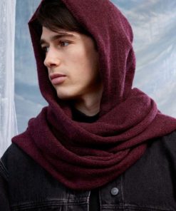 Strickset Kapuzenschal aus Cashmere Premium von Lang Yarns