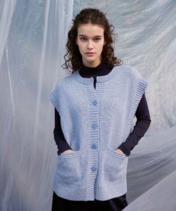 Strickset Weste aus Lambswool von Lang Yarns