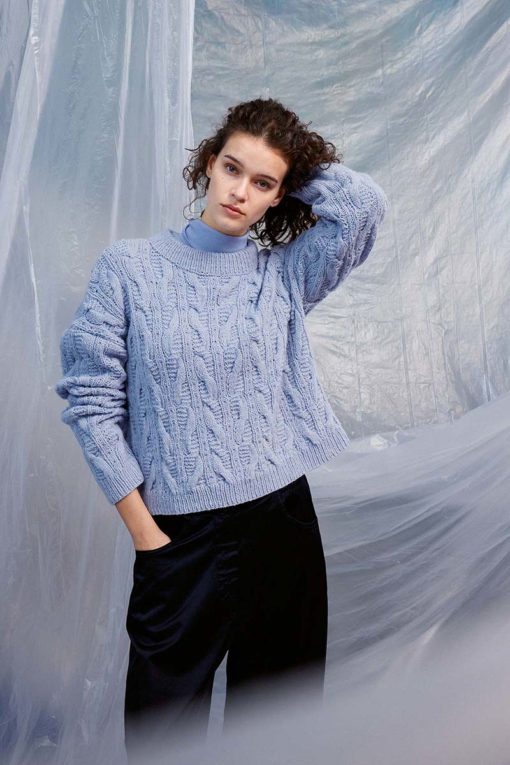 Strickset Pullover Aus Lambswool Von Lang Yarns