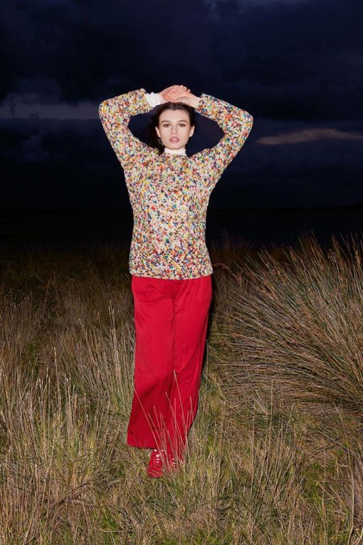 Strickset Pullover Aus Mosaic Von Lang Yarns