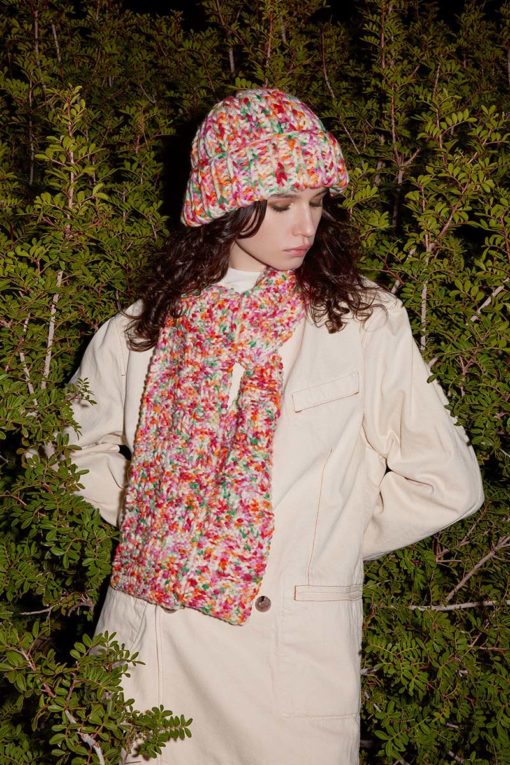 Strickset Mütze Aus Mosaic Von Lang Yarns