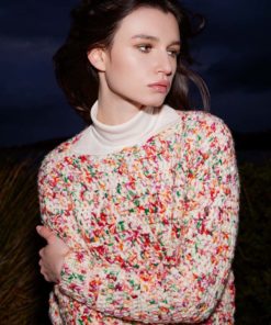 Strickset Pullover Gehäkelt Aus Mosaic Von Lang Yarns 3 901 084 047 D1