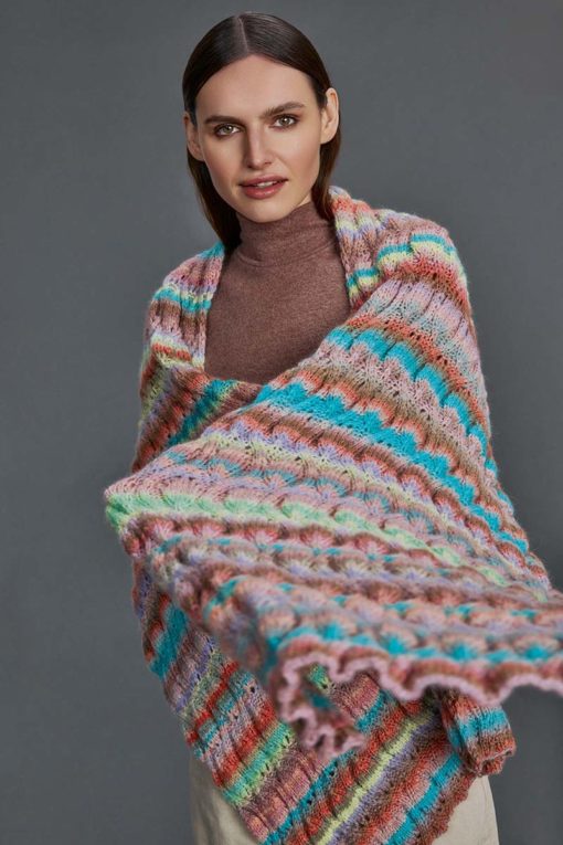 Strickset Tuch Aus Harmony Von Lang Yarns