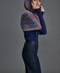 Strickset Poncho aus Magnolia von Lang Yarns