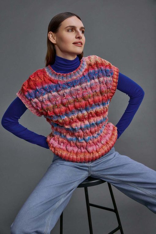 Strickset Pullunder Aus Magnolia Von Lang Yarns