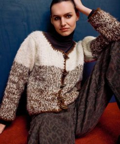 Strickset Kurze Jacke Top Down Aus Baby Lama Von Lang Yarns 3 901 089 245 D1