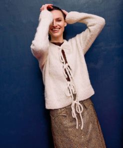 Strickset Kurze Jacke Top Down aus Baby Lama von Lang Yarns