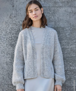 Strickset Kurze Jacke aus Alpaca Air II von Lana Grossa