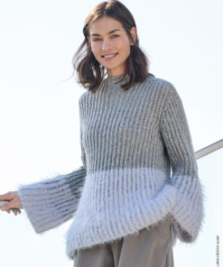 Strickset Pullover Im Briochemuster Aus Basta Und Cool Merino Von Lana Grossa 3 Hw2025 Lookbook 19 Lana Grossa 9231019 M13 Mf3