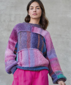 Strickset Kasten-pullover aus Gigante Multi von Lana Grossa
