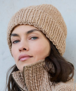 Strickset Mütze Mit Umschlag aus Winter Softness von Lana Grossa