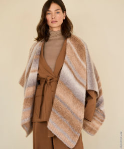 Strickset Poncho aus Gigante von Lana Grossa